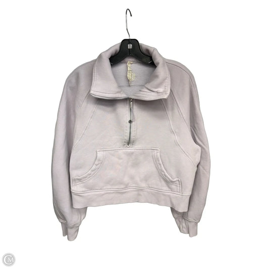 Athletic Sweatshirt Hoodie By Lululemon In Purple