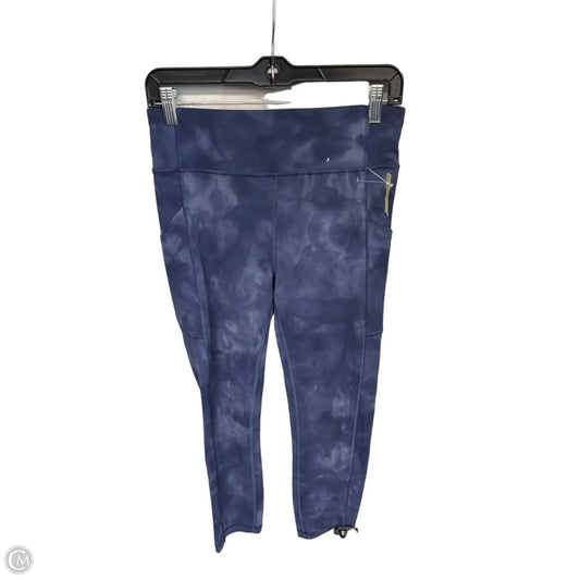 Athletic Leggings By Lululemon In Blue, Size: 8