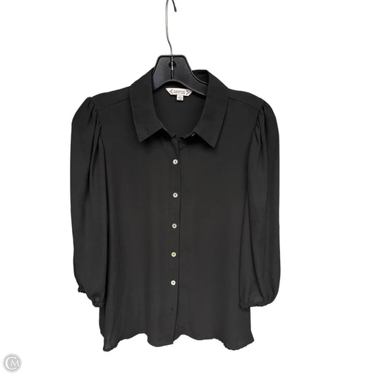 Top Short Sleeve By Nanette Lepore In Black, Size: Xs