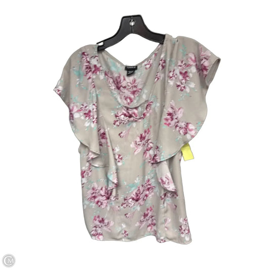 Top Sleeveless By Torrid In Grey & Purple, Size: L