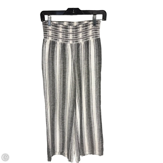 Pants Lounge By Rewash In Grey & White, Size: M