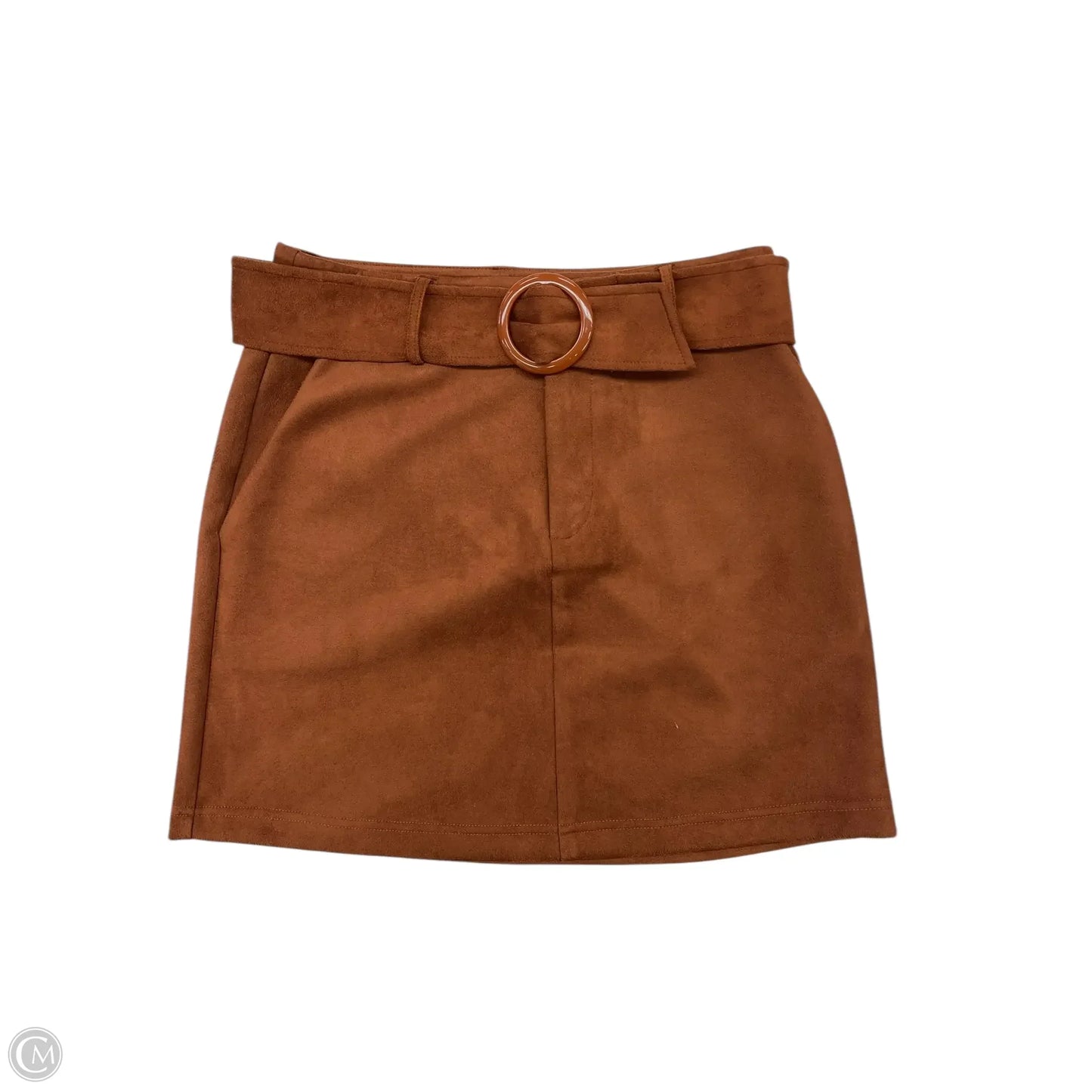 Skirt Midi By Forever 21 In Brown, Size: M