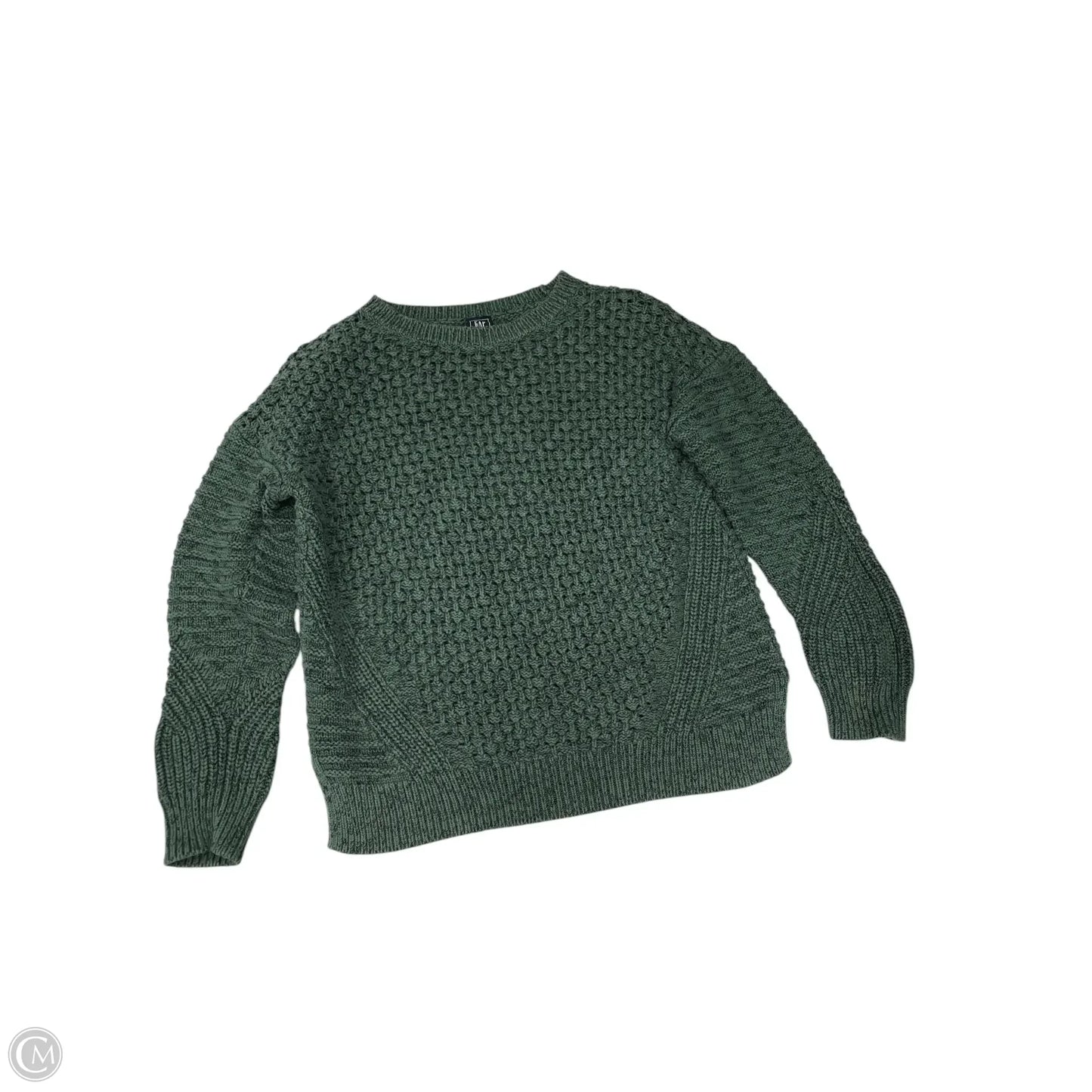 Sweater By Gap In Green, Size: L
