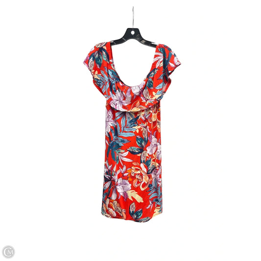 Dress Casual Short By Charlotte Russe In Red, Size: L