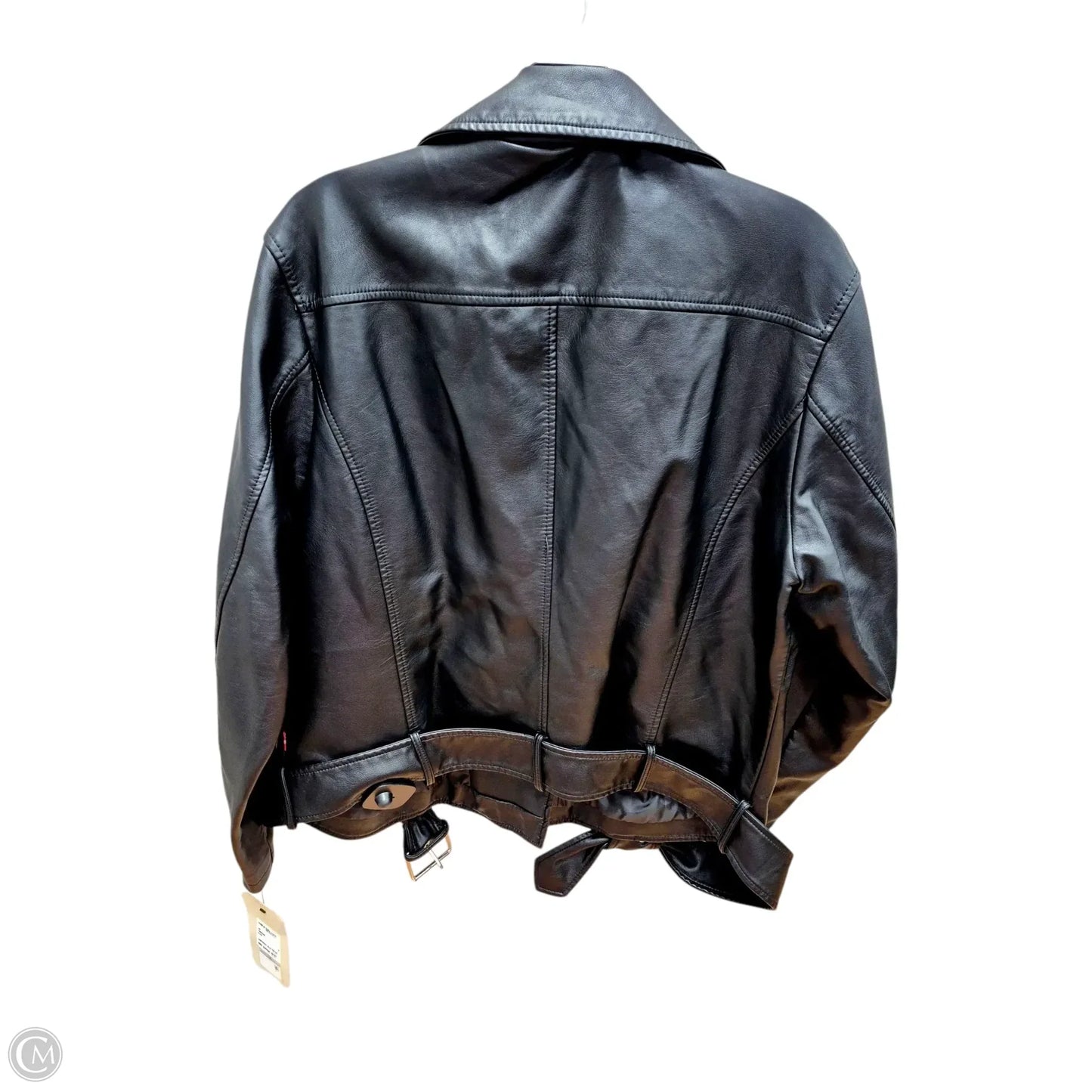 Jacket Leather By Levis In Black, Size: 1x