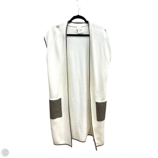 Vest Other By Chicos In White, Size: L