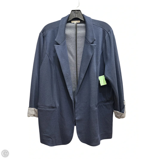 Blazer By Skies Are Blue In Navy, Size: 2x