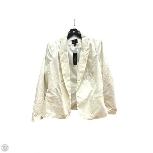 Blazer By Worthington In White, Size: 14