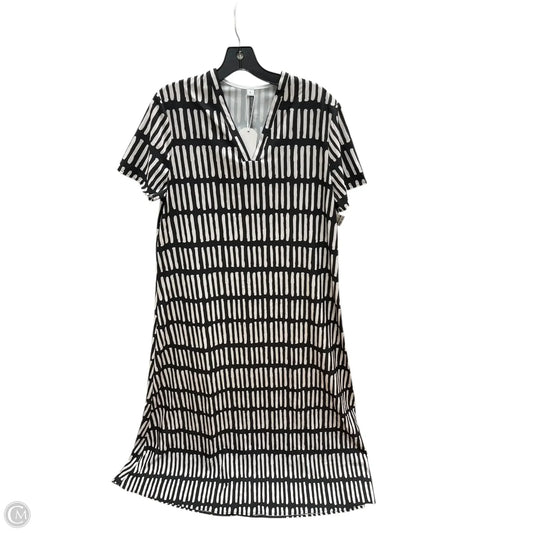 Dress Casual Maxi By Clothes Mentor In Black & White, Size: L