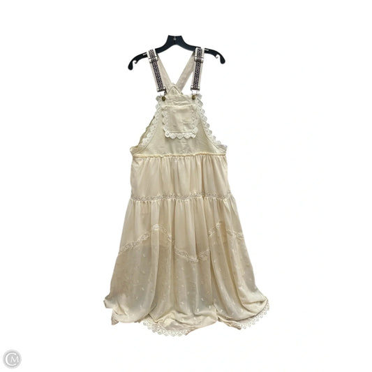 Dress Casual Maxi By Clothes Mentor In Cream, Size: L