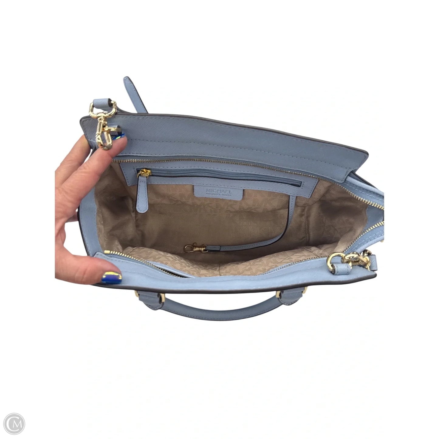 Handbag Designer By Michael Kors, Size: Medium