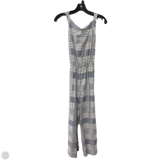 Jumpsuit By Tribal In Blue & White, Size: Xs