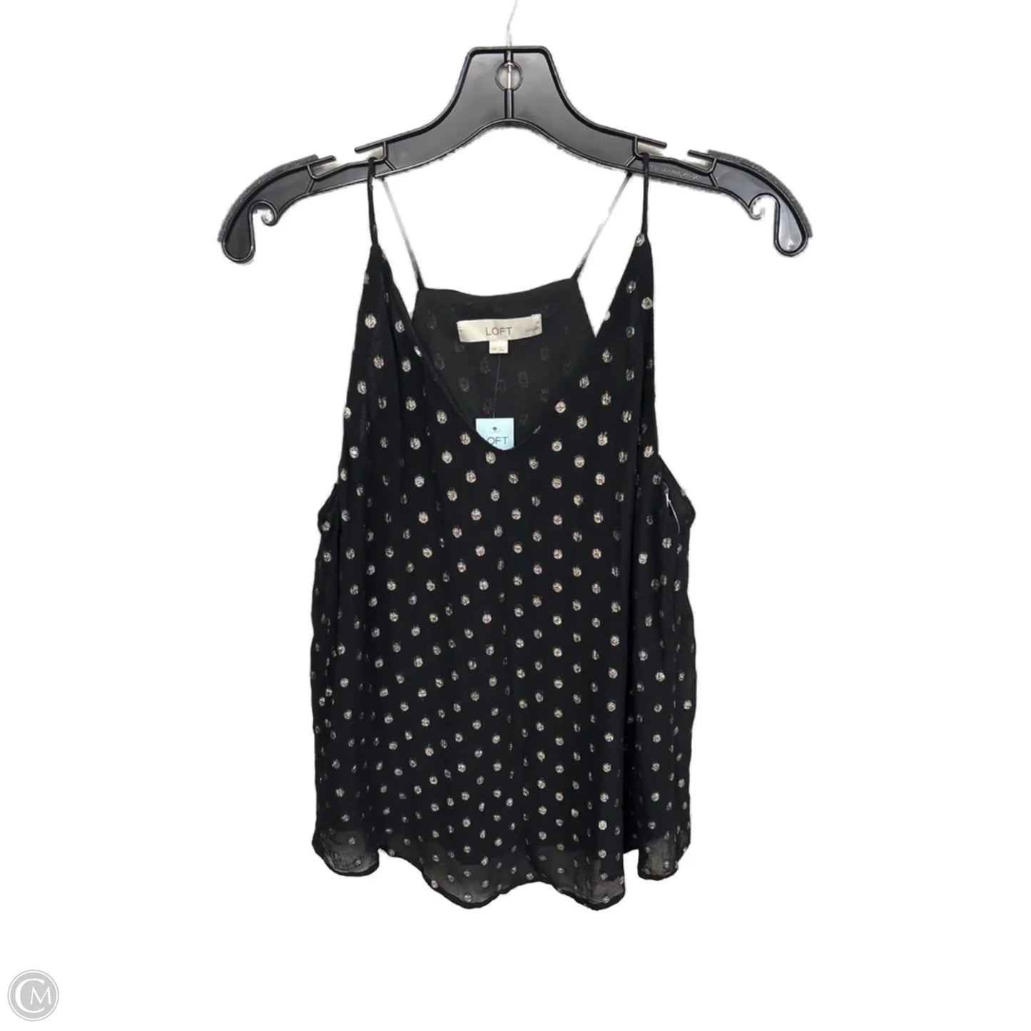 Top Sleeveless By Loft In Black, Size: Xs
