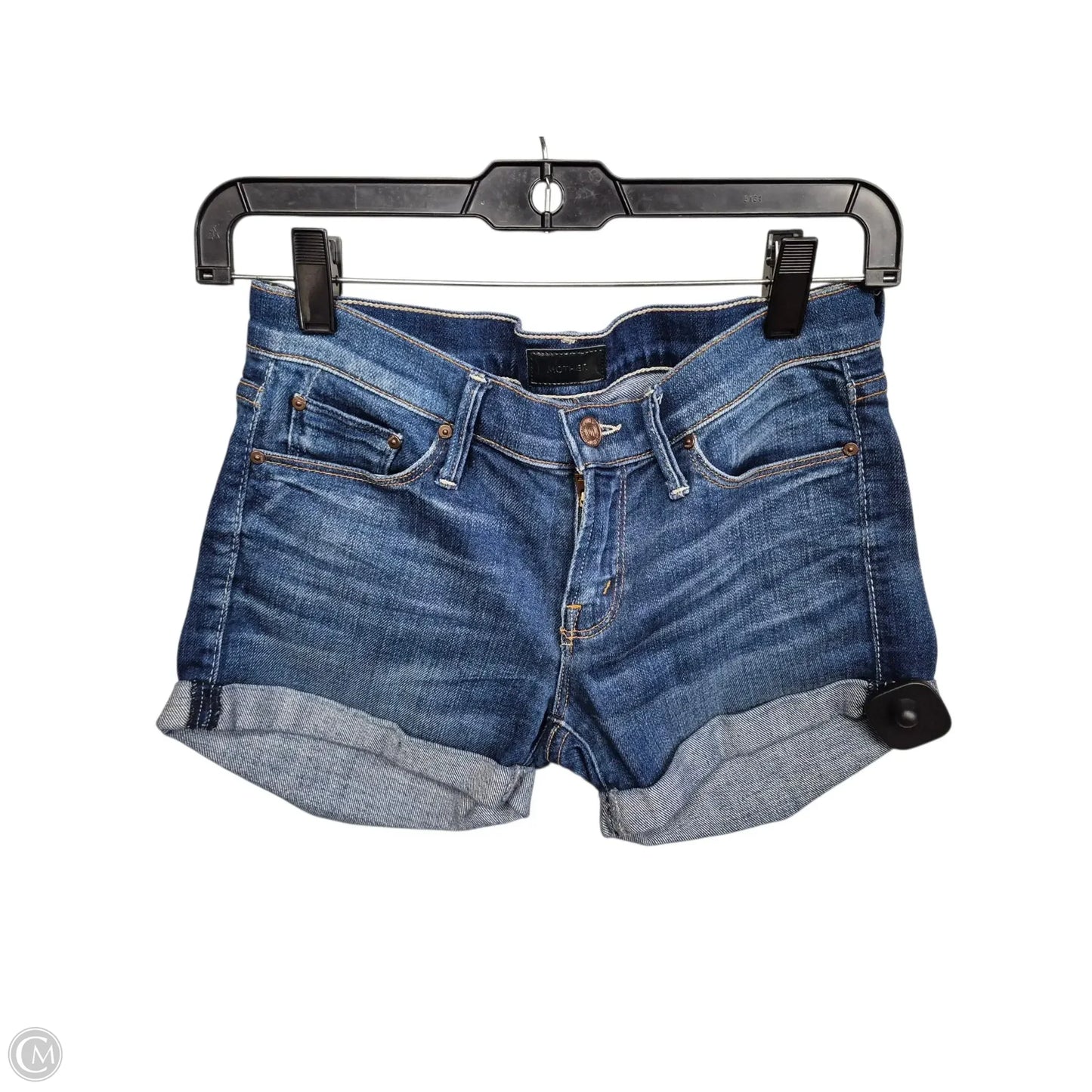 Shorts By Mother In Blue Denim, Size: 2