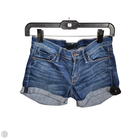 Shorts By Mother In Blue Denim, Size: 2