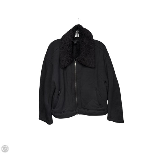 Jacket Faux Fur & Sherpa By Athleta In Black, Size: Xl