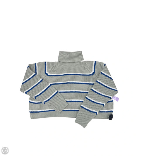Sweater By Lulus In Blue & Grey, Size: L