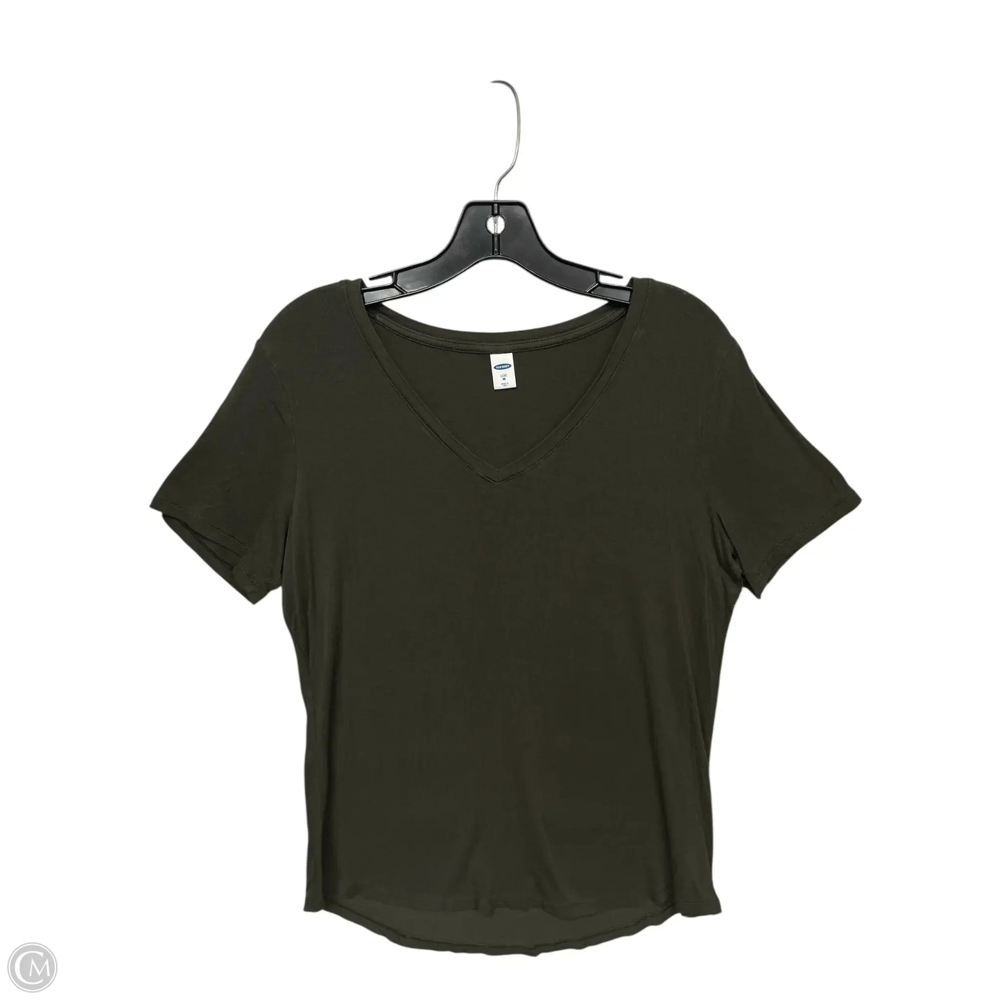 Top Short Sleeve Basic By Old Navy In Green, Size: M