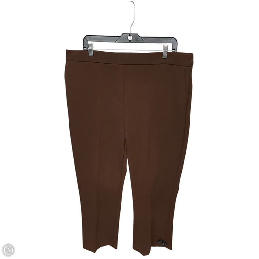 Pants Dress By Jules & Leopold In Brown, Size: 1x