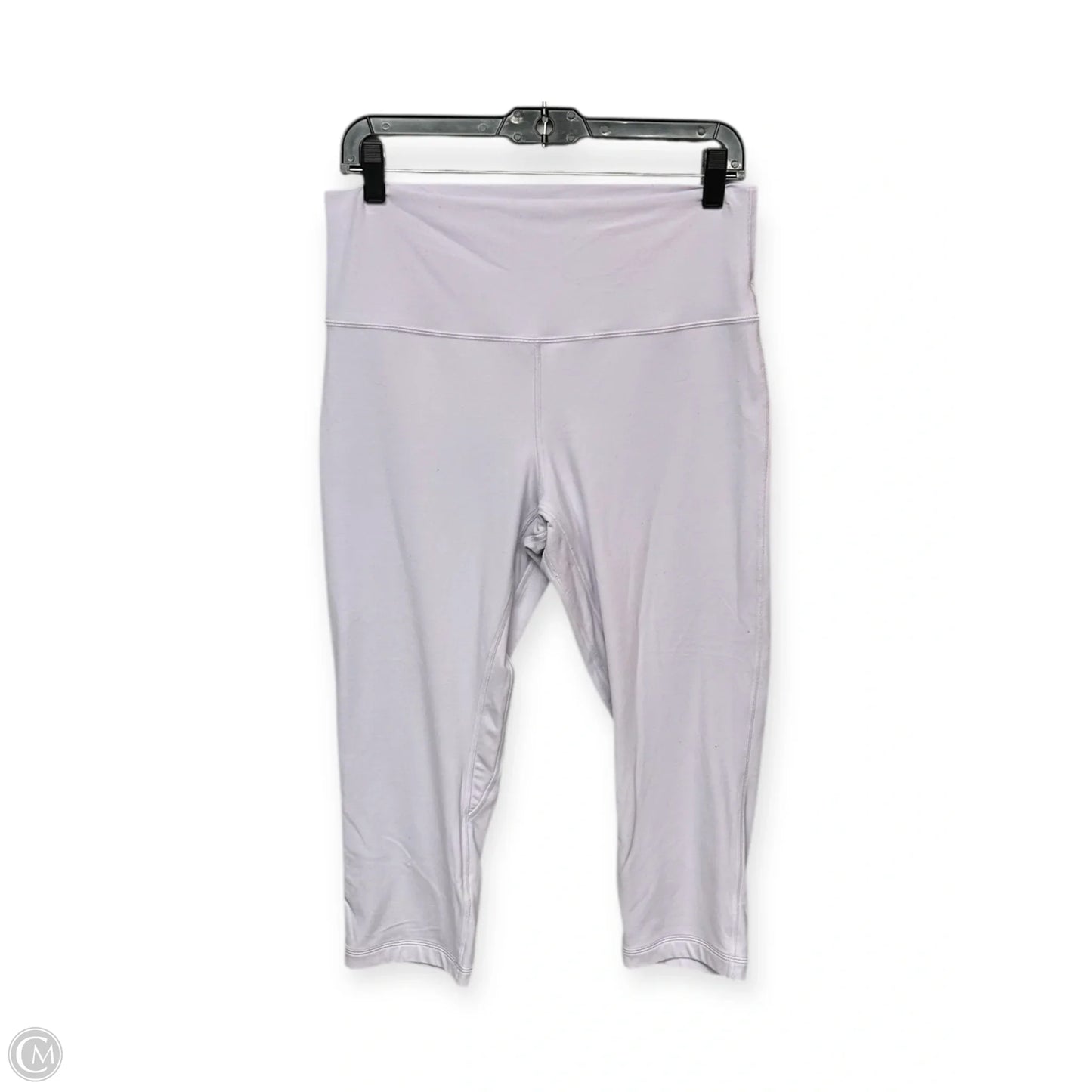 Athletic Capris By Lululemon In Purple, Size: 12