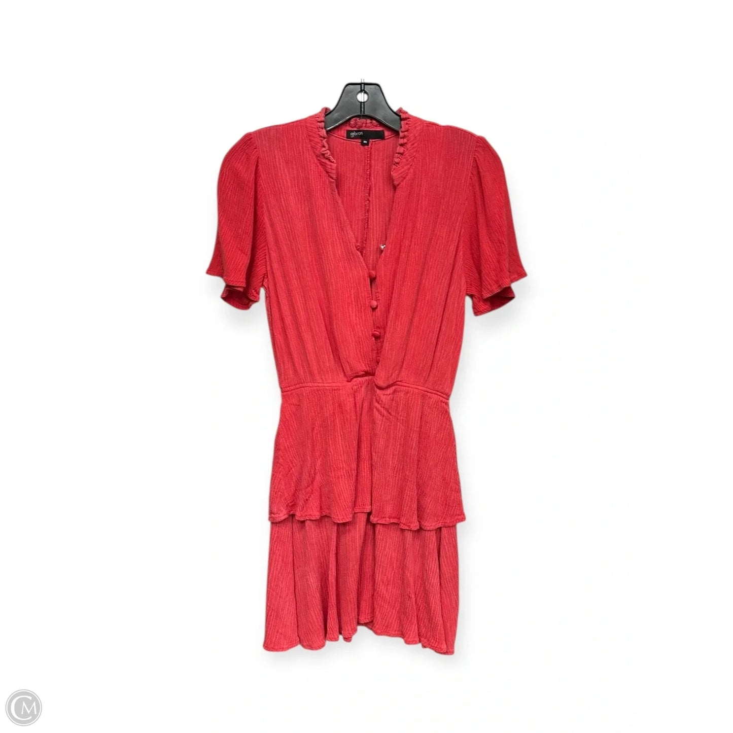 Dress Casual Midi By Gibson In Orange, Size: Xs