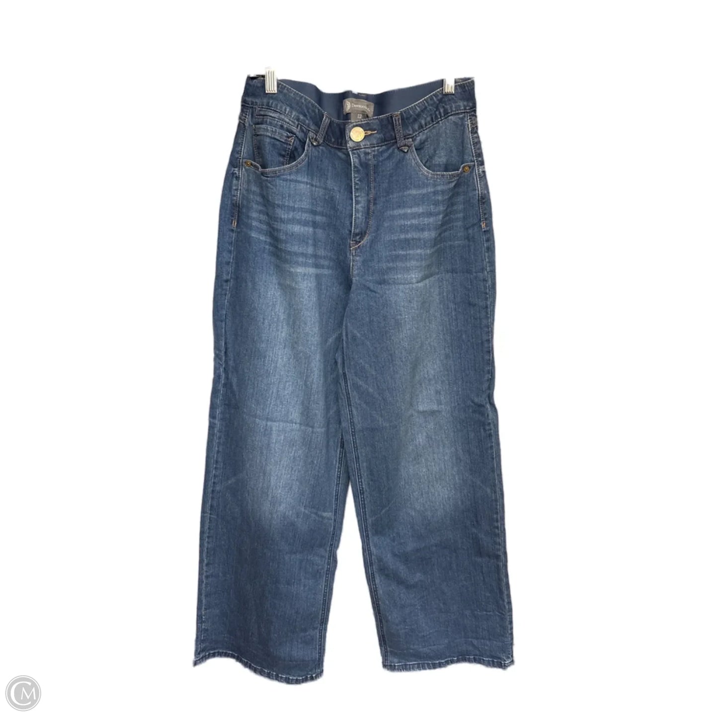 Jeans Flared By Democracy In Blue Denim, Size: 12