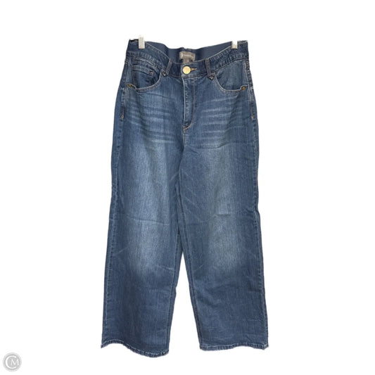 Jeans Flared By Democracy In Blue Denim, Size: 12
