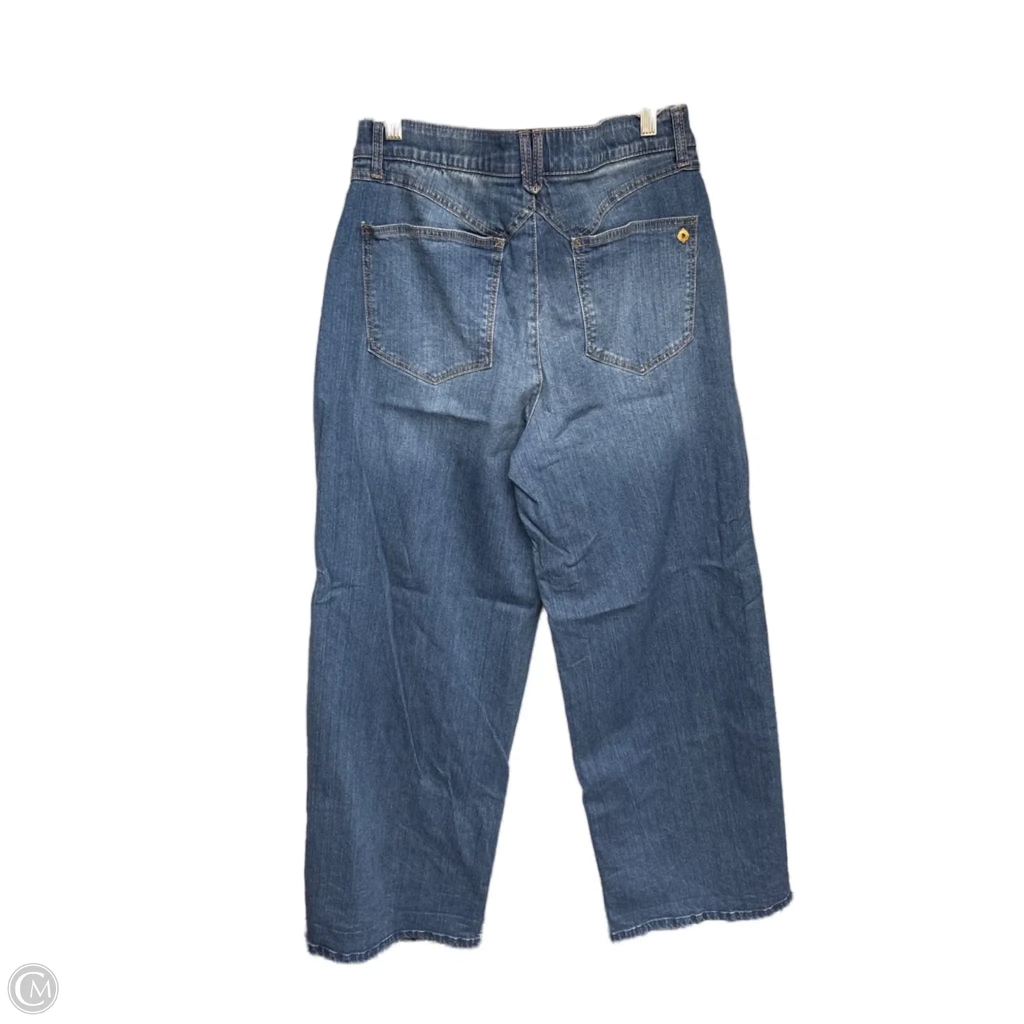 Jeans Flared By Democracy In Blue Denim, Size: 12