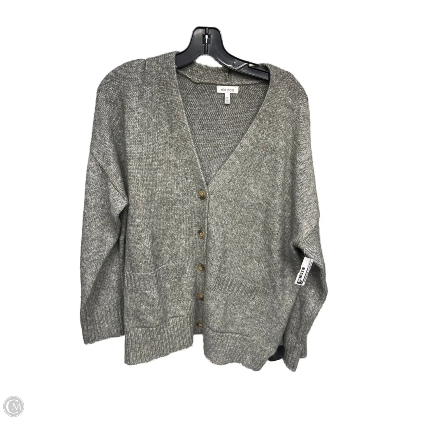 Cardigan By Ella Moss In Green, Size: L