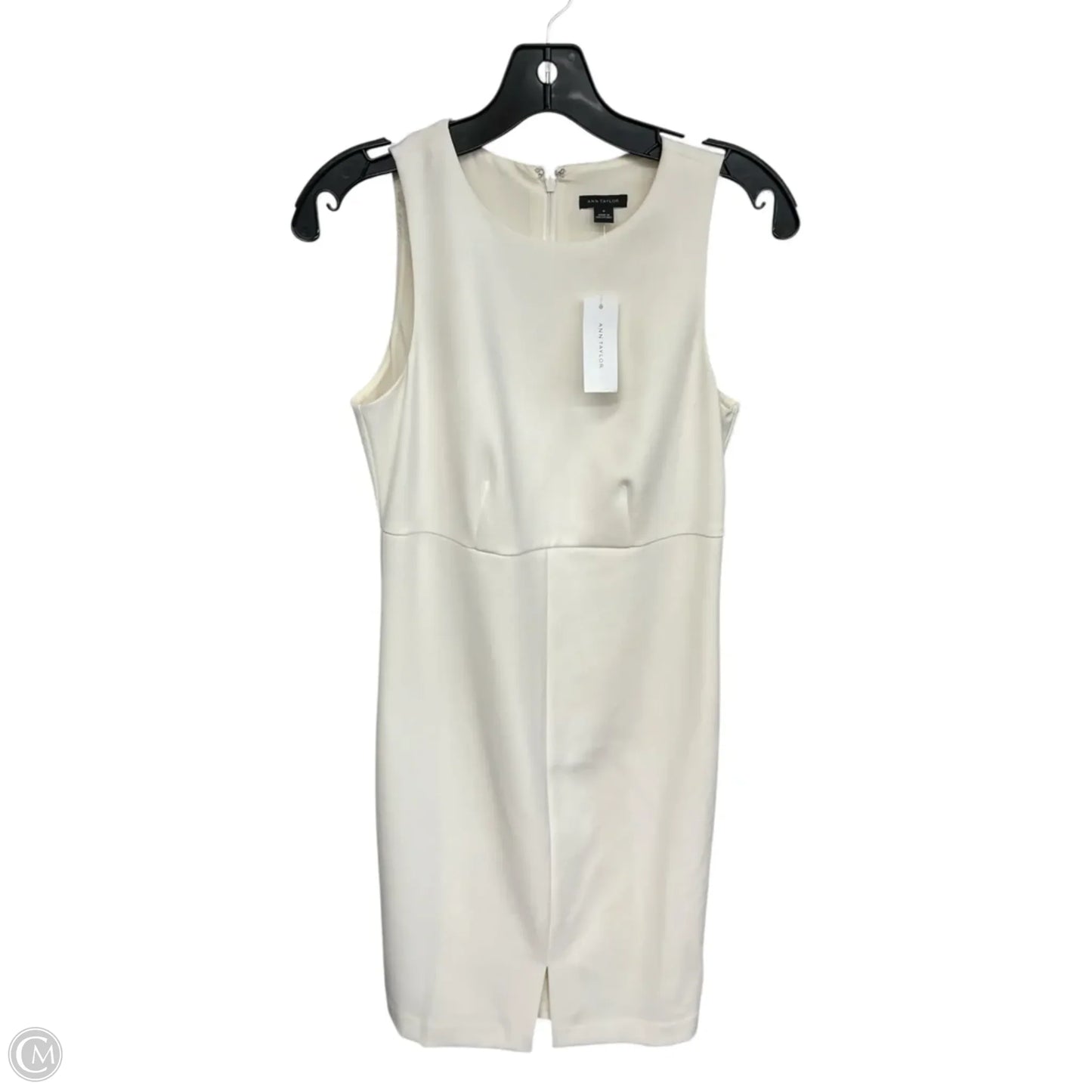 Dress Work By Ann Taylor In Ivory, Size: 0