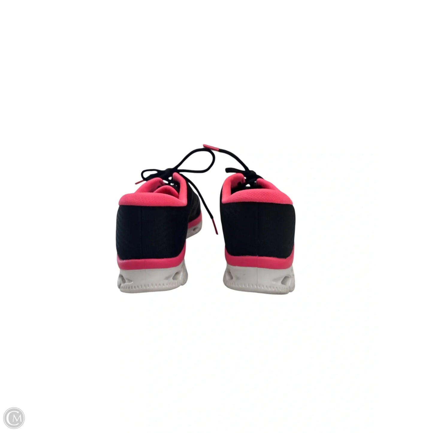 Shoes Sneakers By Skechers In Black & Pink, Size: 8
