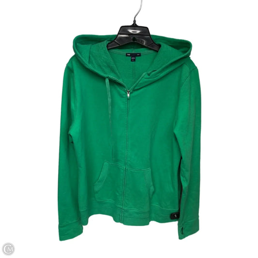 Sweatshirt Hoodie By Gap In Green, Size: Xl