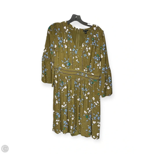 Dress Casual Midi By Ann Taylor In Green, Size: 6