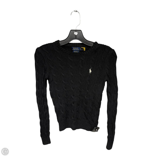 Sweater By Polo Ralph Lauren In Black, Size: Xs