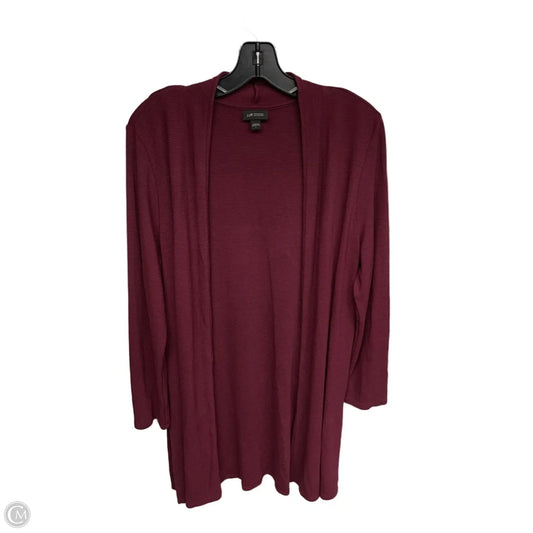 Cardigan By J. Jill In Red, Size: L