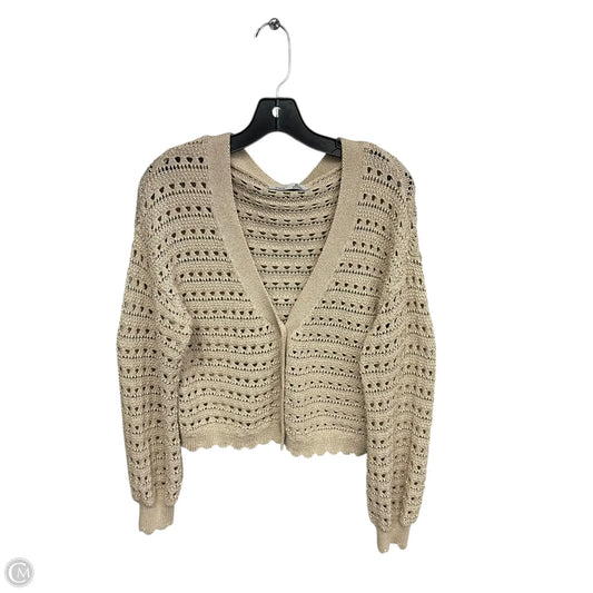 Cardigan By Dex In Cream, Size: S