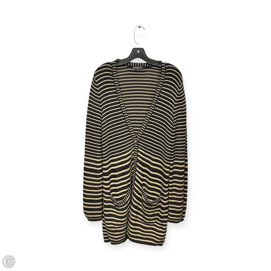 Cardigan By Pendleton In Black & Brown, Size: L