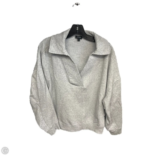 Sweater By Express In Grey, Size: L