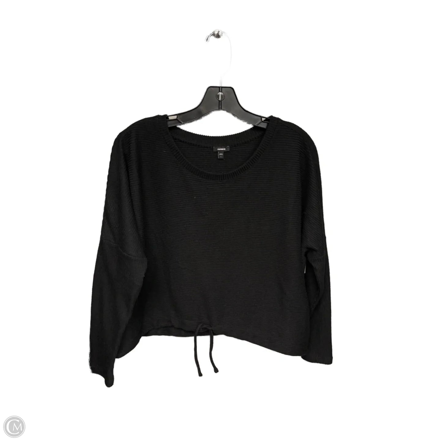 Sweater By Express In Black, Size: L