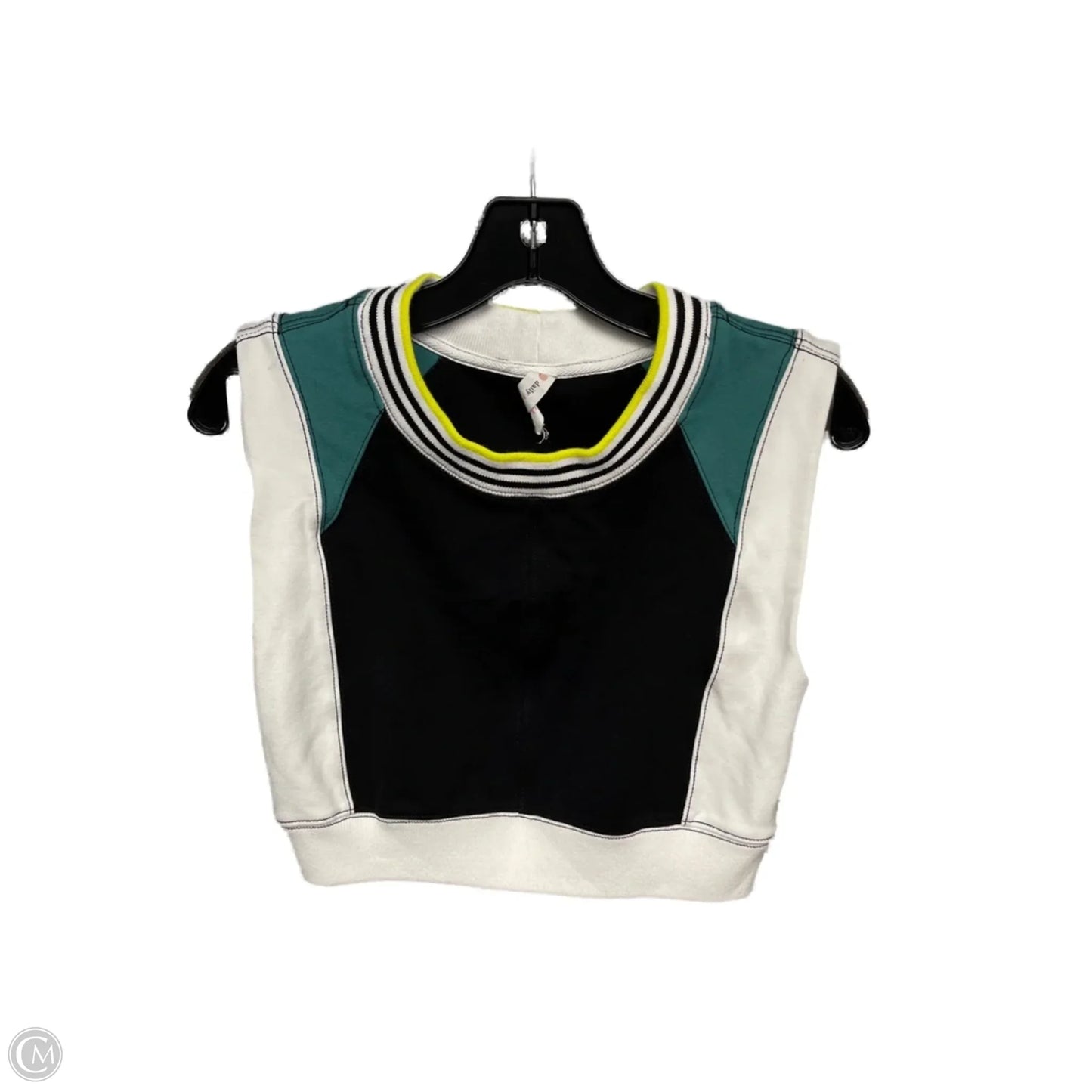 Top Sleeveless By Daily Practice By Anthropologie In Black & White, Size: S