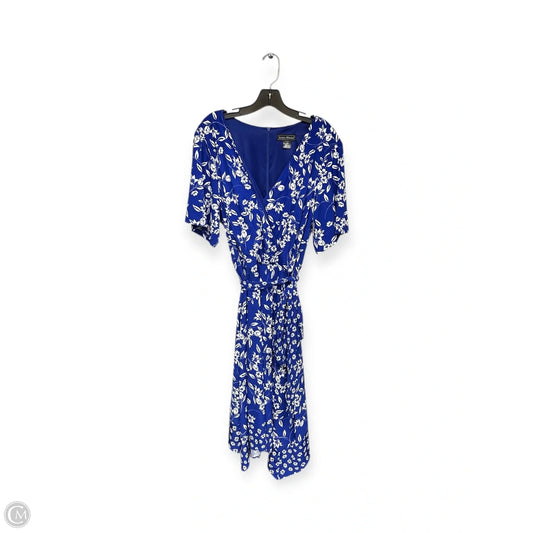 Dress Party Midi By Jessica Howard In Blue & White, Size: 20