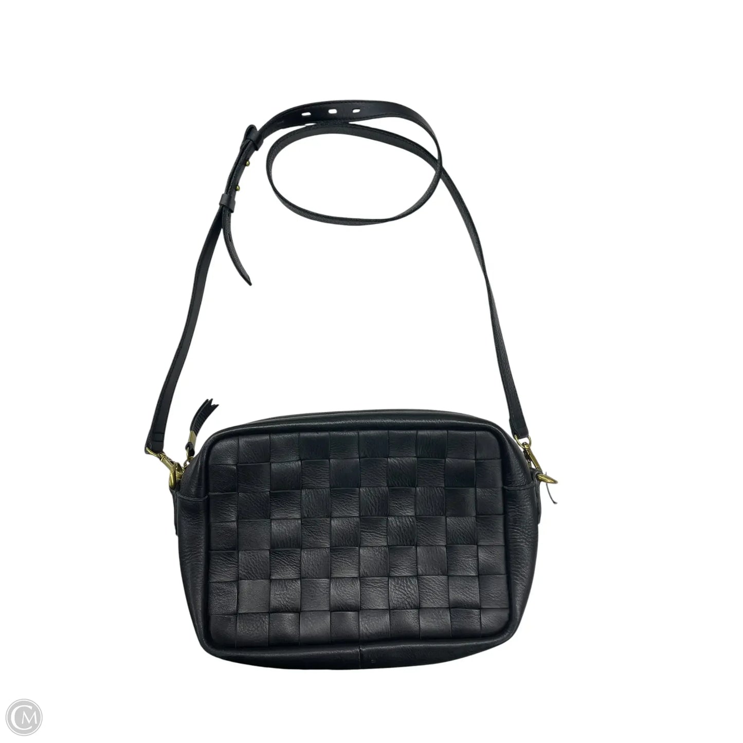 Crossbody Leather By Madewell, Size: Medium