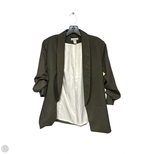 Blazer By H&m In Green, Size: 10
