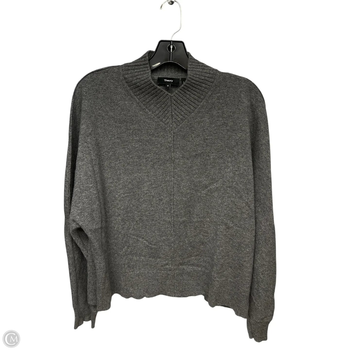 Sweater Cashmere By Theory In Grey, Size: M