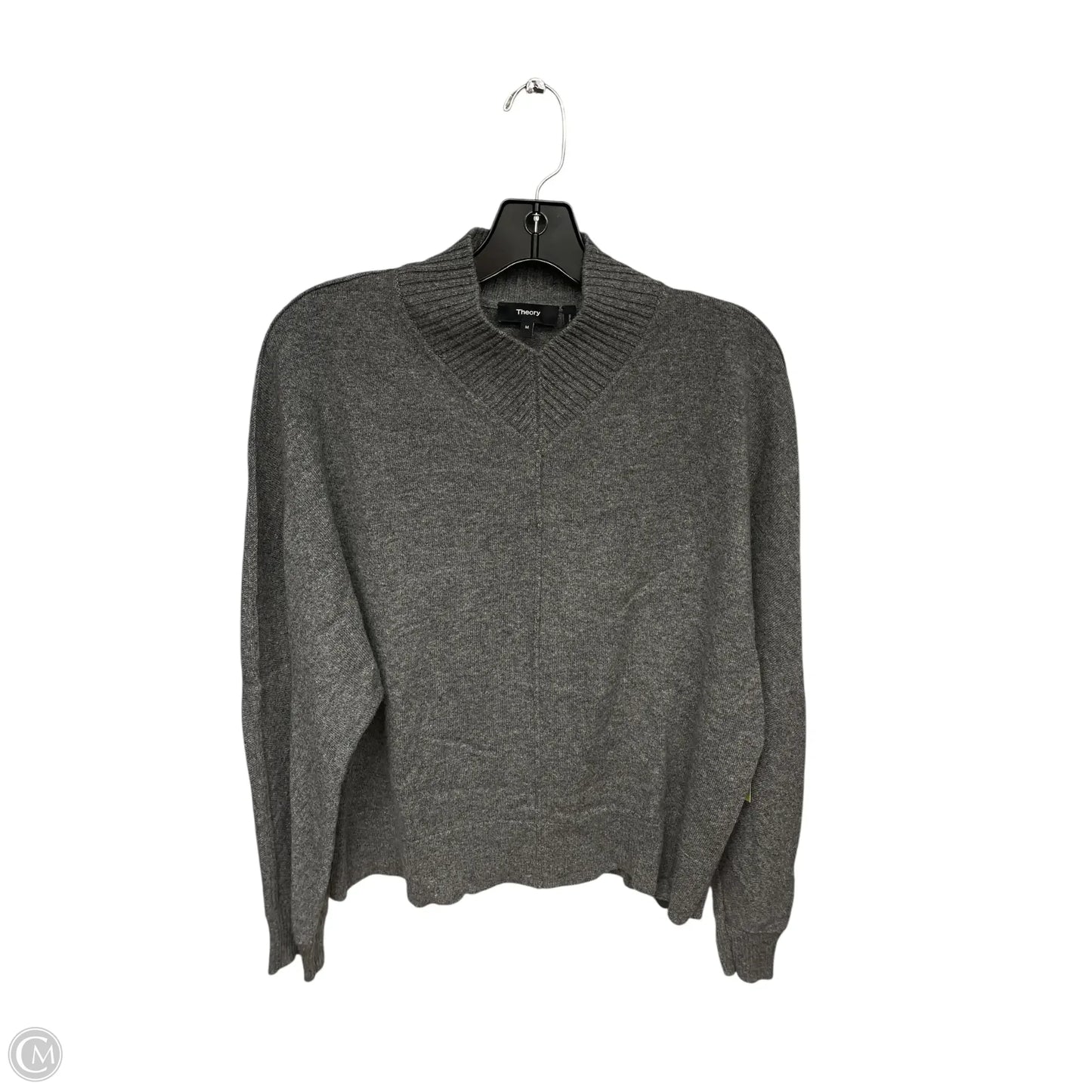 Sweater Cashmere By Theory In Grey, Size: M