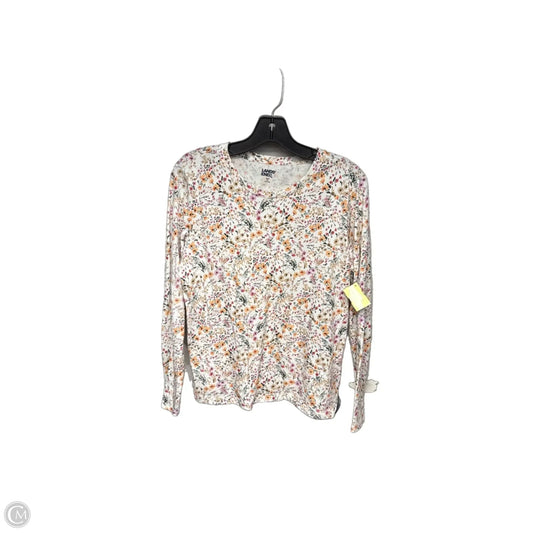Top Long Sleeve By Talbots In Floral Print, Size: Sp