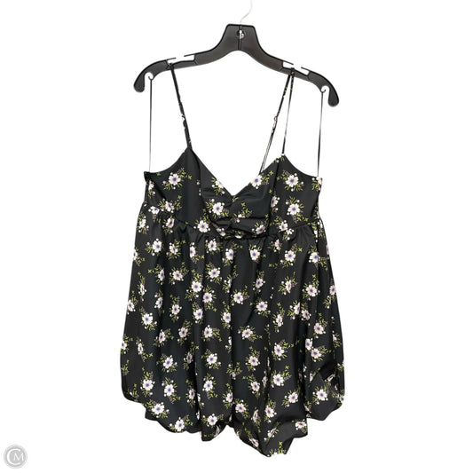 Dress Casual Short By Free People In Black & Cream, Size: Xl