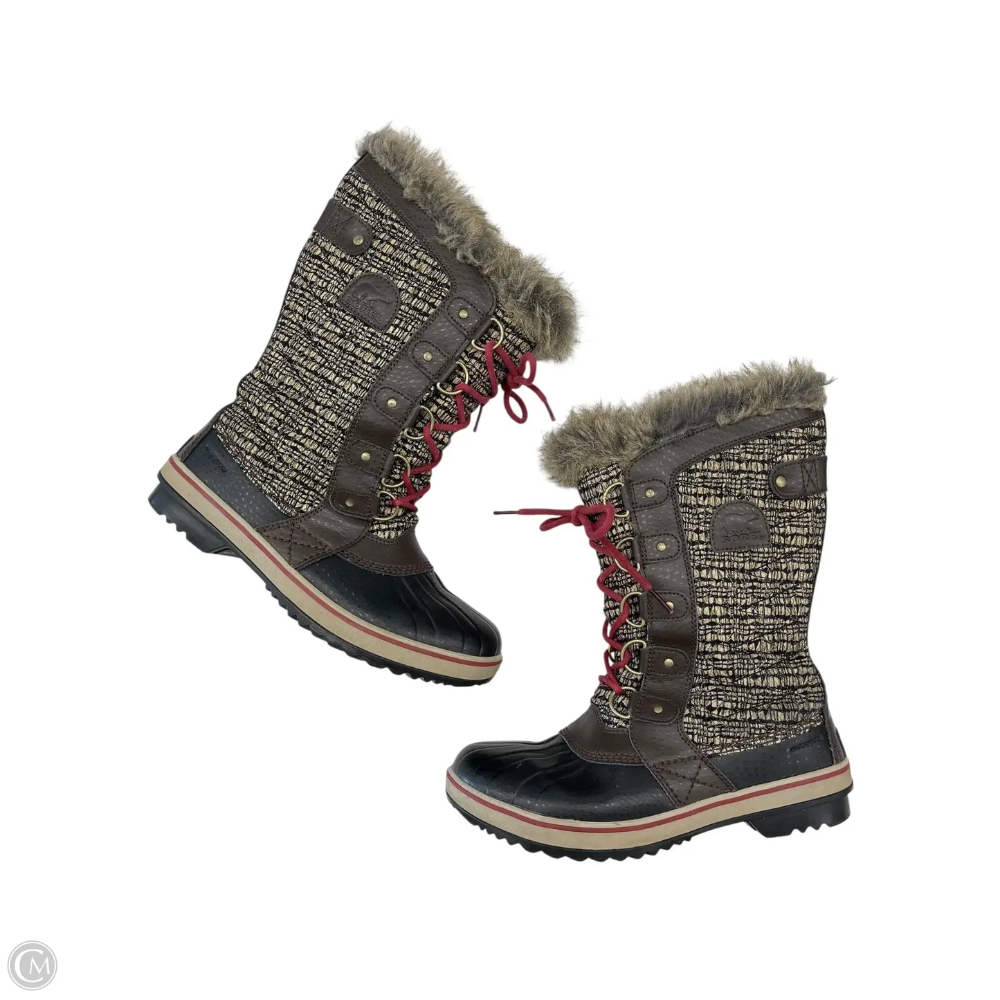 Boots Snow By Sorel In Brown, Size: 8