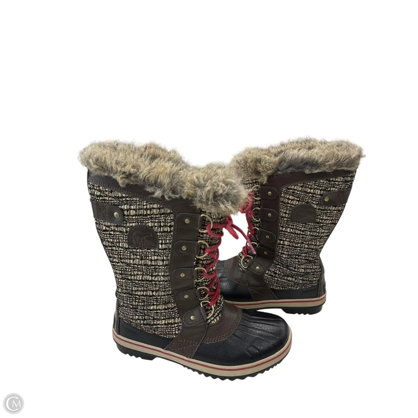Boots Snow By Sorel In Brown, Size: 8