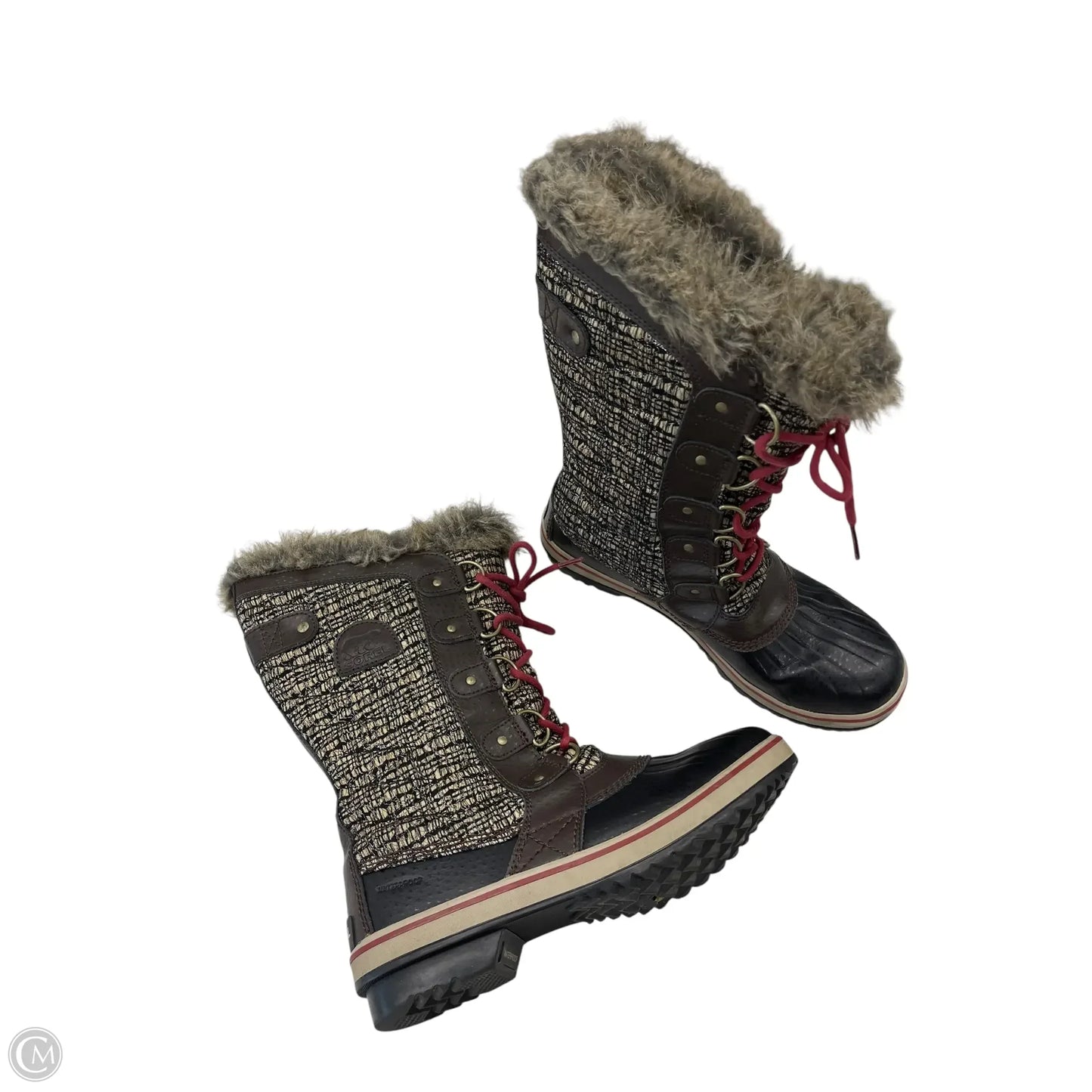 Boots Snow By Sorel In Brown, Size: 8